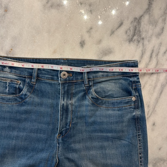 J. Jill Denim high-rise boot cut jeans size 10p - Picture 8 of 14